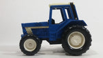 Blue and White 3180 Tractor Slow Gear Action Pullback Motorized Friction Die Cast Toy Farming Machinery Vehicle - Hong Kong