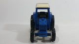 Blue and White 3180 Tractor Slow Gear Action Pullback Motorized Friction Die Cast Toy Farming Machinery Vehicle - Hong Kong