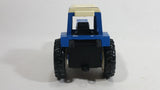 Blue and White 3180 Tractor Slow Gear Action Pullback Motorized Friction Die Cast Toy Farming Machinery Vehicle - Hong Kong