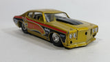 Hot Wheels G Machines '70 Chevelle Metalflake Golden Yellow 1/50 Scale Die Cast Toy Muscle Car Vehicle with Rubber Tires