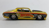 Hot Wheels G Machines '70 Chevelle Metalflake Golden Yellow 1/50 Scale Die Cast Toy Muscle Car Vehicle with Rubber Tires