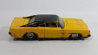 2005 Hot Wheels G Machines '69 Dodge Charger Yellow and Black 1/50 Scale Die Cast Toy Muscle Car Vehicle