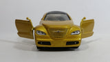 2000 New Ray City Cruiser Daimler Chrysler Pronto Metalflake Yellow Gold 1:32 Scale Die Cast Toy Car Vehicle