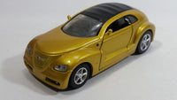 2000 New Ray City Cruiser Daimler Chrysler Pronto Metalflake Yellow Gold 1:32 Scale Die Cast Toy Car Vehicle