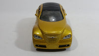 2000 New Ray City Cruiser Daimler Chrysler Pronto Metalflake Yellow Gold 1:32 Scale Die Cast Toy Car Vehicle