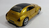 2000 New Ray City Cruiser Daimler Chrysler Pronto Metalflake Yellow Gold 1:32 Scale Die Cast Toy Car Vehicle