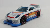 2014 Hot Wheels HW Race Team 24 / Seven Pearl White Die Cast Toy Race Car Vehicle