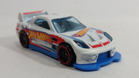 2014 Hot Wheels HW Race Team 24 / Seven Pearl White Die Cast Toy Race Car Vehicle