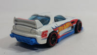 2014 Hot Wheels HW Race Team 24 / Seven Pearl White Die Cast Toy Race Car Vehicle