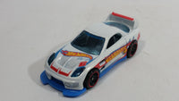 2014 Hot Wheels HW Race Team 24 / Seven Pearl White Die Cast Toy Race Car Vehicle