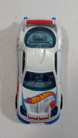 2014 Hot Wheels HW Race Team 24 / Seven Pearl White Die Cast Toy Race Car Vehicle