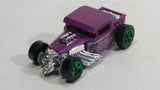 2012 Hot Wheels Batman Bone Shaker Purple Die Cast Toy Car Hot Rod Vehicle