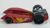 2011 Hot Wheels 4-Lane Elimination Race Duel Fueler #5 Metalflake Red Die Cast Toy Car Vehicle