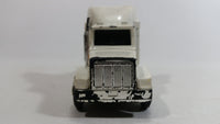 Ertl John Deere Semi Tractor Truck White Die Cast Toy Car Rig Vehicle Farming Collectible