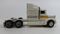 Ertl John Deere Semi Tractor Truck White Die Cast Toy Car Rig Vehicle Farming Collectible