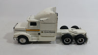 Ertl John Deere Semi Tractor Truck White Die Cast Toy Car Rig Vehicle Farming Collectible