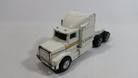 Ertl John Deere Semi Tractor Truck White Die Cast Toy Car Rig Vehicle Farming Collectible