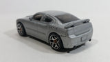 2007 Hot Wheels Dodge Charger SRT8 Metalflake Silver Die Cast Toy Car Vehicle