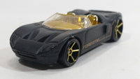 2008 Hot Wheels Team Ford Racing Ford GTX1 Satin Black Die Cast Toy Car Vehicle