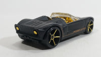 2008 Hot Wheels Team Ford Racing Ford GTX1 Satin Black Die Cast Toy Car Vehicle