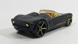 2008 Hot Wheels Team Ford Racing Ford GTX1 Satin Black Die Cast Toy Car Vehicle