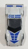 1985 Matchbox Super G.T. Gruesome Twosome White and Blue BR3/4 Die Cast Toy Car Vehicle