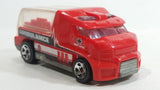 2010 Hot Wheels Rapid Response Ambulance Red Die Cast Toy Car Emergency Rescue Vehicle