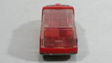 2010 Hot Wheels Rapid Response Ambulance Red Die Cast Toy Car Emergency Rescue Vehicle