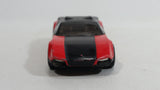 2009 Hot Wheels La Fasta Red and Black Die Cast Toy Car Vehicle