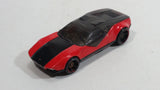 2009 Hot Wheels La Fasta Red and Black Die Cast Toy Car Vehicle