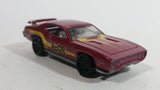 2014 Hot Wheels HW Workshop Performance '71 Plymouth Road Runner Dark Red Die Cast Toy Muscle Car Vehicle