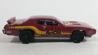 2014 Hot Wheels HW Workshop Performance '71 Plymouth Road Runner Dark Red Die Cast Toy Muscle Car Vehicle