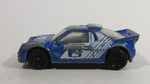 1990 Matchbox Ford RS200 Blue and White #2 Die Cast Toy Car Vehicle