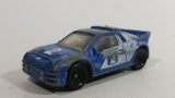 1990 Matchbox Ford RS200 Blue and White #2 Die Cast Toy Car Vehicle