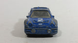 1990 Matchbox Ford RS200 Blue and White #2 Die Cast Toy Car Vehicle