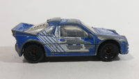 1990 Matchbox Ford RS200 Blue and White #2 Die Cast Toy Car Vehicle