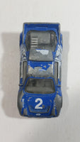 1990 Matchbox Ford RS200 Blue and White #2 Die Cast Toy Car Vehicle