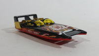 2015 Hot Wheels City Rescue H2GO Black Red Gold Die Cast Toy Speed Boat Watercraft Vehicle