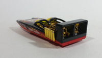 2015 Hot Wheels City Rescue H2GO Black Red Gold Die Cast Toy Speed Boat Watercraft Vehicle