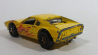 2000 Hot Wheels Tornado Twister Racebait 308 Ferrari Yellow Die Cast Toy Car Vehicle