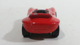 1998 Hot Wheels First Editions Cat-A-Pult Red White Die Cast Toy Race Car Vehicle