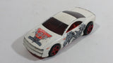 2003 Hot Wheels Yu-Gi-Oh! Muscle Tone White Die Cast Toy Car Vehicle