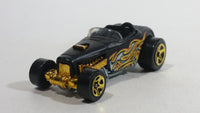 2007 Hot Wheels All Stars Deuce Roadster Flat Black Die Cast Toy Hot Rod Car Vehicle