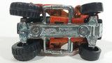 2004 Hot Wheels First Editions Realistics Power Sander Burnt Orange and Black Die Cast Toy Car Off-Roading Vehicle