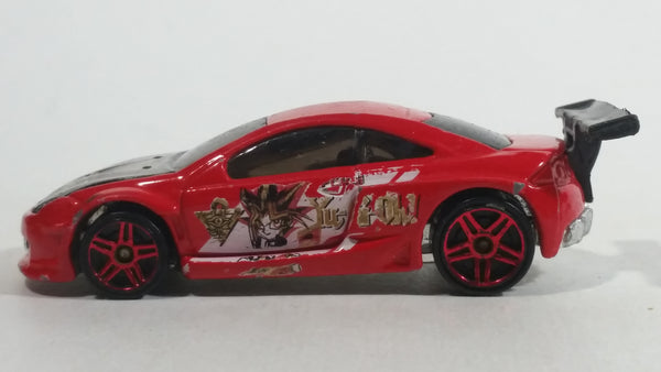 2003 Hot Wheels Yu-Gi-Oh! Custom Mercury Cougar Red Die Cast Toy Car Vehicle