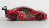 2003 Hot Wheels Yu-Gi-Oh! Custom Mercury Cougar Red Die Cast Toy Car Vehicle