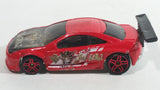 2003 Hot Wheels Yu-Gi-Oh! Custom Mercury Cougar Red Die Cast Toy Car Vehicle