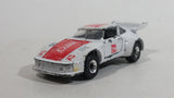 1988 Hartoy Coca Cola Coke Soda Pop Porsche 935 White Red #12 Die Cast Toy Car Vehicle with Opening Doors