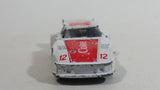 1988 Hartoy Coca Cola Coke Soda Pop Porsche 935 White Red #12 Die Cast Toy Car Vehicle with Opening Doors