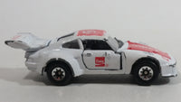 1988 Hartoy Coca Cola Coke Soda Pop Porsche 935 White Red #12 Die Cast Toy Car Vehicle with Opening Doors